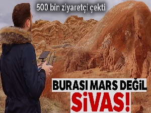 Dünya'daki Mars, 500 bin ziyaretçi çekti