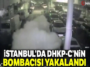Bombalı saldırı kamerada: Terörist yakalandı