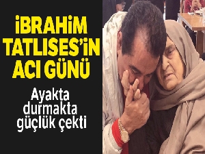 İbrahim Tatlıses annesini son yolculuğuna uğurladı