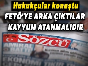 'Suç varsa kayyum atanır'