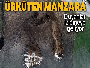İzmir'deki ürküten doğa olayında sular çekilmeye devam ediyor