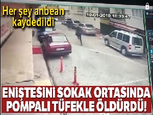 Ablasıyla boşanmak üzere olan eniştesini öldürdü