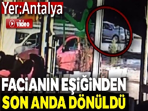 Çatı böyle uçtu: Saniyelerle kurtuldu