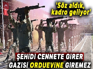 'Söz aldık, kadro geliyor'