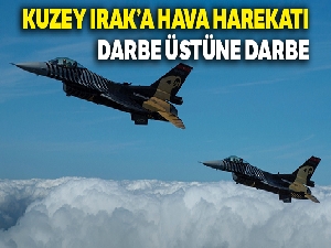 Kuzey Irak'a hava harekatı: En az 6 terörist etkisiz hale getirildi