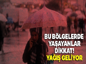 Bu bölgelerde  yaşayanlar dikkat! Yağış geliyor |22 Ocak yurtta hava durumu