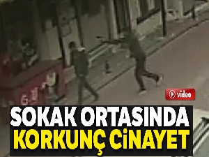 Namus davası cinayeti kamerada
