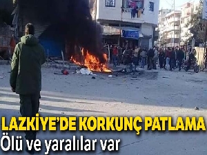 Lazikye'de patlama: 1 ölü, 4 yaralı