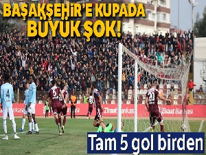 Başakşehir'e kupada büyük şok! Hatayspor - Başakşehir kaç kaç?