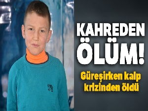 10 yaşındaki çocuk güreşirken kalp krizinden öldü