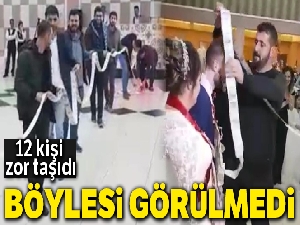 Yok böyle takı, dola dola bitmedi