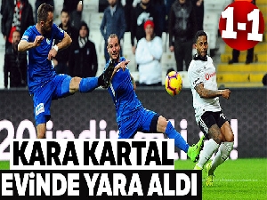 Beşiktaş kendi sahasında Erzurumspor ile berabere kaldı| BEŞİKTAŞ:1 ERZURUMSPOR:1 (MAÇ SONUCU)
