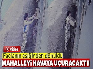 Bursa'da az kalsın mahalleyi havaya uçuracaktı