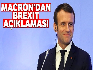 Macron: 'Brexit anlaşması mümkün olanın en iyisi'