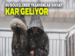 Bu bölgelerde yaşayanlar dikkat! Kar geliyor... |30 Ocak yurtta hava durumu