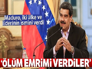 Maduro: 'Trump beni öldürme emri verdi'