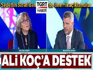 Sadettin Saran'dan Ali Koç'a destek