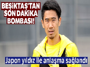 Beşiktaş'tan son dakika bombası: Kagawa