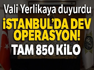 Sultanbeyli'de uyuşturucu operasyonu kamerada