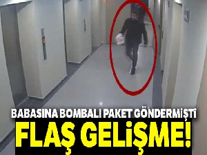 Babasına bombalı paket gönderen sanığın cezası onandı