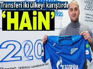 Zenit'e transfer olan Ukraynalı futbolcu kriz çıkardı