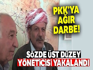 PKK/KCK'nın sözde üst düzey yöneticisi yakalandı