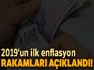 2019'un ilk enflasyon rakamları açıklandı!
