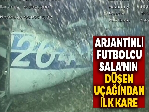 Kayıp Arjantinli futbolcu Sala'yı taşıyan uçak enkazında bir ceset bulundu