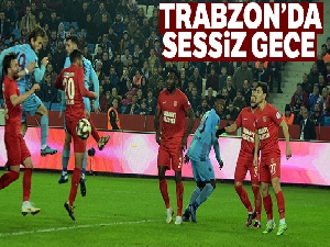 Trabzon'da gol sesi çıkmadı | Trabzonspor - Ümraniyespor kaç kaç?