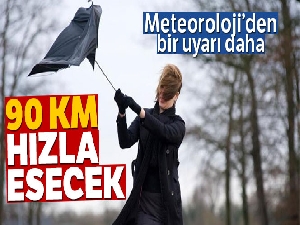 Uşak ve çevresi için kuvvetli rüzgar uyarısı