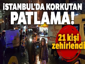 Bağcılar'da elektrik panosu patladı: 21 kişi zehirlendi