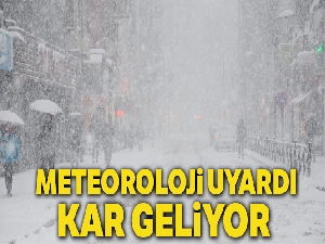 Meteoroloji uyardı kar geliyor, 8 Şubat 2019 yurtta hava durumu
