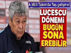 A Milli Takım'da Lucescu dönemi sona erdi