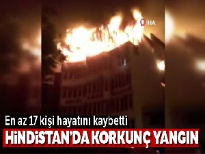 Hindistan'da otel yangını: 17 ölü