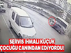 Servis ihmali küçük çocuğu canından ediyordu