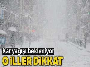 O iller dikkat! Kar yağışı bekleniyor, 13 Şubat 2019 yurtta hava durumu