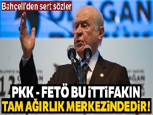 Devlet Bahçeli'den çok sert sözler