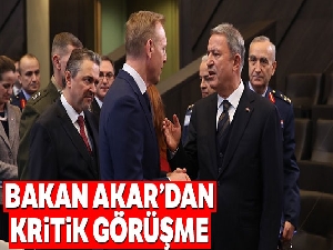 Millî Savunma Bakanı Akar, ABD Savunma Bakan Vekili Shanahan ile görüştü