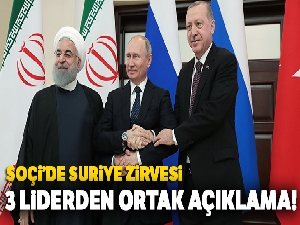 3 liderden ortak açıklama!