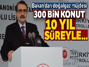 Enerji ve Tabii Kaynaklar Bakanı Dönmez: 'Doğalgaz kullanım oranı Avrupa'nın birçok ülkesinden daha ileride'