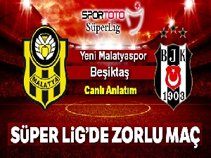 Beşiktaş Malatya'da 3 puanı kaptı!