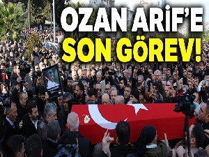 Ozan Arif'e son görev