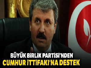 BBP, Cumhur İttifakı'nı destekleme kararı aldı