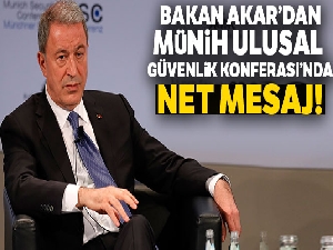 Bakan Akar: 'Suriye konusunda bizim için önemli olan halkımızın ve sınırlarımızın güvenliğidir'