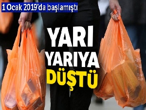 Poşet üretimi yüzde 50 azaldı