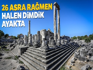 2600 yıllık Apollon tüm heybetiyle yıllara meydan okuyor