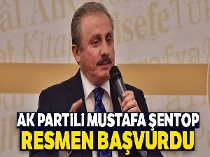 AK Parti TBMM Başkan adayı Mustafa Şentop adaylık için başvurusunu yaptı