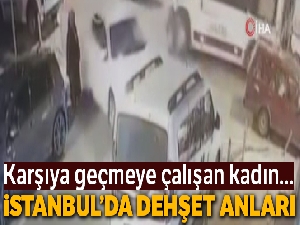 İstanbul'da dehşet anları !
