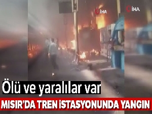 Mısır'ın başkenti Kahire'de yangın