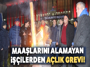 Şişli'de maaşlarını alamayan işçiler açlık grevine başladı